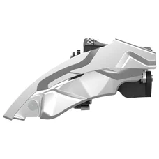 DERAILLEUR VTT AVANT SUNRACE M920 A COLLIER BAS 34,9 POUR TRIPLE PLATEAU 44x32x22 TIRAGE HAUT/BAS (AVEC COLLIER ADAPTATEUR 31.8 ET 28.6)