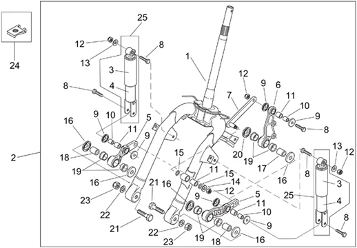 Suspension avant