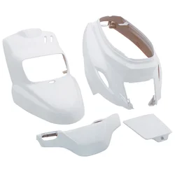 FAIRINGS/BODY PARTS FOR SCOOT  MBK 50 BOOSTER 2004>/YAMAHA 50 BWS 2004> WHITE GLOSS  (4 PARTS KIT)