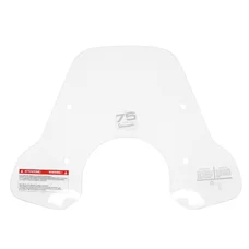 PARE BRISE HAUT ORIGINE PIAGGIO 50-125 VESPA PRIMAVERA 2020> TRANSPARENT  -1B009184-