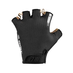 GANTS VELO COURT GIST AIR ETE NOIR XXL (PAIRE SUR CARTE) AVEC VELCRO -5519