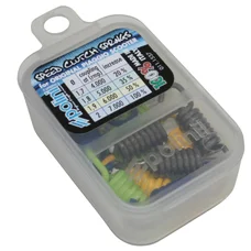 RESSORT EMBRAYAGE SCOOT POLINI POUR EMBRAYAGE ORIGINE PIAGGIO 50 ZIP, TYPHOON, NRG, VESPA LX, FLY/GILERA 50 STALKER, RUNNER (+20%/+35%/+50%/+100%) (245.030)