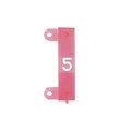 ENGRAVING STENCIL - NUMBER 5 (20 PIECES BAG)  - ICA -