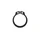 CLIPS/CIRCLIPS (18.6) ORIGINE PIAGGIO COMMUN A LA GAMME -006420-