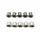 CHAINRING BOLT SET- TA Steel for DOUBLE 5 ARMS (SET OF 5)