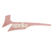 DECAL- ON LEFT SPOILER "PIAGGIO GENUINE PART" APRILIA 50 SR MOTARD 2011>  -677064-