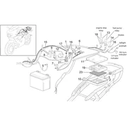 Circuit electrique arrière