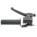POIGNEE DE FREIN CYCLO ADAPTABLE MBK 88, 89 AVEC STARTER NOIR GAUCHE  -DOMINO-