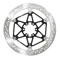 FRONT BRAKE DISC - LEFT (Ø330 MM) "PIAGGIO GENUINE PART" APRILIA 1000 RSV-4, 1100 RSV-4, TUONO V4  -2B001136-