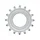 SPROCKET FOR TRACK MICHE 16T. MONOBLOC  -Threated 3.30
