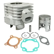 CYLINDRE SCOOT ADAPTABLE MBK 50 OVETTO 2T, MACH G/YAMAHA 50 NEOS 2T, JOG/APRILIA 50 SR/MALAGUTI 50 F10, F12  -P2R ALU NIKASIL-