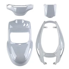 CARROSSERIE/CARENAGE SCOOT ADAPTABLE MBK 50 BOOSTER 2004>/YAMAHA 50 BWS 2004> GRIS NARDO (KIT 4 PIECES) -P2R