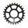 PLATEAU VTT DIRECT MOUNT POUR CANNONDALE Ai TA ONE C55 26DTS COMPATIBLE FSA TA 10/11/12V. NOIR (DEPORT 6mm)