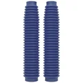 SOUFFLET DE FOURCHE MOTO POLISPORT BLEU DIAM INT 41 ET 58 mm - LONGUEUR 350 mm  (PAIRE)