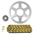 KIT CHAINE ADAPTABLE YAMAHA 125 TW 1998>2001  428  14X50  (DIAM COURONNE 62/80/8.5)  (DEMULTIPLICATION ORIGINE)  -AFAM-