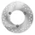 BRAKE DISC FOR YAMAHA 125-250 XMAX 2011>2016 Rear (EXT 245mm - INT 115mm - 3 Holes ) -P2R