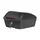 TOP CASE FOR BICYCLE - POLISPORT 11L BLACK - WITH KEY LOCK- On rear carrrier with 3 metalic plates (L28cm x l21cm x h16cm)