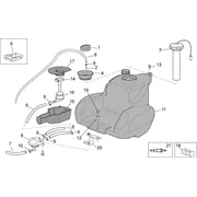 Réservoir essence II