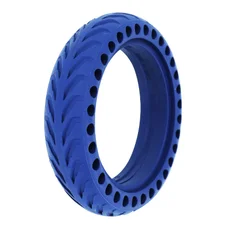 TYRE FOR E-SCOOTER 8.5 X 2.00 BLUE - SOLID TYRE (FOR XIAOMI M365 AND OTHERS BRANDS.)
