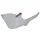 LOWER SPOILER FOR SCOOT MBK 50 NITRO 1997>2012/YAMAHA 50 AEROX 1997>2012 -GLOSS WHITE-- SELECTION P2R