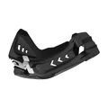 BASHPLATE FOR KTM 250-350 SXF 2016>2022 , 450 SXF 2019>2022 , 250-350 XCF, XCW, EXC-F, 450 EXC-F/ HUSQVARNA 250-350-450 FC, 250-350-450 FE  BLACK (with mounting kit).  -POLISPORT-