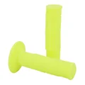 REVETEMENT POIGNEE DOMINO MOTO OFF ROAD 1150 JAUNE FLUO CLOSED END 120mm (PAIRE)