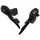 SHIFTERS SET FOR ROAD BIKE - MICROSHIFT  9 SPEED- TRIPLE -ALUMINIUM- -BLACK- (PAIR) COMPATIBLE SHIMANO