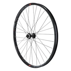 WHEEL FOR MTB - 27.5" PLUS TRUCKY DISC FRONT BLACK-CENTERLOCK HUB MT400 (COMPATIBLE TUBELESS+TUBETYPE) FOR THRU AXLE 15/100 - FOR TYRE 27.5X2.50-3.00- RIM EXT Wd 35 mm.