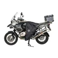TABLIER COUVRE JAMBE TUCANO MOTO GAUCHO R1200 PRO NOIR POUR BMW 1200 R GS 2013>, 1250 R GS 2018> (TERMOSCUD PRO 4 SEASON) (SYSTEME ANTI-FLOTTEMENT SGAS)