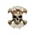 STICKER LETHAL THREAT MINI MUD SKULL? (60x80mm)