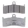 PLAQUETTE DE FREIN NISSIN POUR KAWASAKI ZX-7RR NINJA 1996>2002/HONDA CB 1300 SF 1998>2000/YAMAHA 750 YZF-R7 1999>2001/BUELL 1200 S1, S3, X1, M2/MV AGUSTA 750 F4 1999>2002 AV (2P-243) (SEMI METAL)
