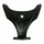 FRONT SHIELD - UPPER - "PIAGGIO GENUINE PART" 125-250-500 X9 BLACK 94  -6204310090-