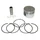 PISTON FOR MAXISCOOTER  SCOOTER 125CC CHINESE 4 STROKE - GY6 152QMI (Ø 52)  -SELECTION P2R-