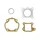 GASKET SET FOR CYLINDER KIT FOR SCOOT  KYMCO 50 BET WIN 2STROKE, SNIPPER 2STROKE, SUPER 9 -  -SELECTION P2R-