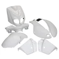 FAIRINGS/BODY PARTS FOR SCOOT  PEUGEOT 50 TKR, TREKKER 2007> WHITE GLOSS  (7 PARTS KIT )