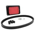 KIT ENTRETIEN MAXISCOOTER ADAPTABLE PEUGEOT 125 DJANGO 2014> (PACK 4 PIECES) -SELECTION P2R PREMIUM