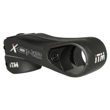 STEM FOR ROAD BIKE - ITM X-ONE FULL CARBON Ø31,8 L120mm- COMPATIBLE 1"1/8 and 1"1/4 -Weight 125g.