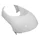 FRONT FAIRING FOR SCOOT  PEUGEOT 50 KISBEE 2 Stroke/4 Stroke All models - GLOSS WHITE (LOWER)  -P2R-