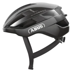 CASQUE VELO ADULTE ABUS URBAIN WINGBACK TITAN GRIS BRILLANT TAILLE S (51-55cm) REGLAGE MOLETTE