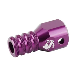 EMBOUT SELECTEUR DE VITESSE VOCA RACING MINARELLI 50 AM6/BETA 50 RR/RIEJU 50 MRT/SHERCO 50 SM-R, SE-R ALU CNC VIOLET