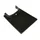 MUD FLAP FOR FRONT MUDGUARD-MOPED PEUGEOT 103 NOIR  -SELECTION P2R-