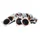 RUSTINE CHAMBRE TIP TOP F1 ROUGE RONDE DIAM 45MM (BOITE DE 30) (500 0050)