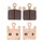 BRAKE PADS SET (4 pads) CL BRAKES FOR KAWASAKI ZX-6RR 2003>2007, ZX-10R 2004>2007, ZX-12R 2004>, VN 1600 2005> Front / SUZUKI 1000 GSX-R 2003>, 1600 INTRUDER 2005> Front  (1110 A3+ TOURING SINTERED)