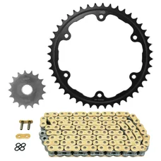 KIT CHAINE ADAPTABLE TRIUMPH 1200 SPEED TRIPLE RS 2021>  525  17x44  (DIAM COURONNE 150/170/8.5)  (DEMULTIPLICATION ORIGINE)  -AFAM-
