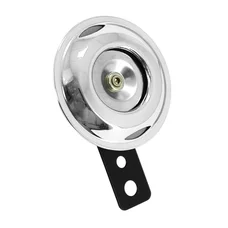AVERTISSEUR/KLAXON CYCLO 6V DIAM 70mm CHROME  -SELECTION P2R-