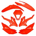 FAIRINGS/BODY PARTS FOR 50cc MOTORBIKE  BETA 50 RR 2012> RED (7 PARTS KIT)  -P2R-
