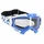 MASQUE/LUNETTES CROSS ADX ONE ROUGE ECRAN TRANSPARENT ANTI-RAYURES (HOMOLOGUE EN1938)