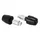 EMBOUT DE GUIDON MOTO POUR YAMAHA 700 MT-07 ALU ANODISE NOIR DIAM 13 ET 17 mm (PAIRE)  -AVOC-