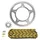 CHAIN AND SPROCKET KIT FOR APRILIA 50 MX SM 2003>2005  420  11x51 (BORE Ø 108mm) (OEM SPECIFICATION)  -AFAM-