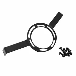 FIXATION PARE/CARTER CHAINE HERRMANS POUR MOTEUR SHIMANO STEPS E6100, E5000 ET BAFANG MODEST, MAX DRIVE 2 42-44 DTS